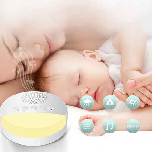Máquina de Ruído Branco com Luz Relaxante